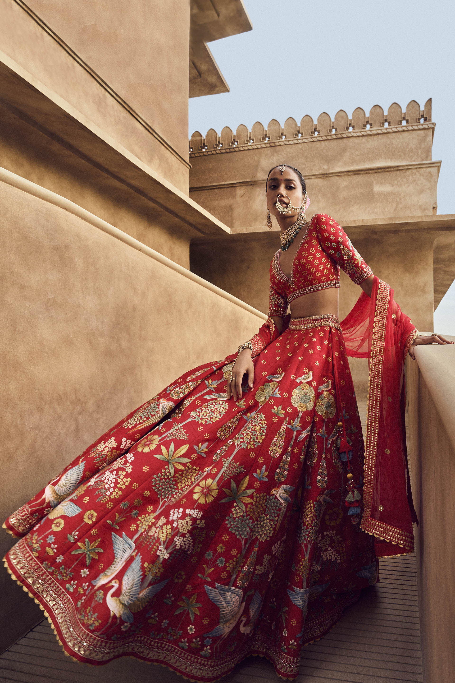 Anita dongre bridal lehenga price clearance